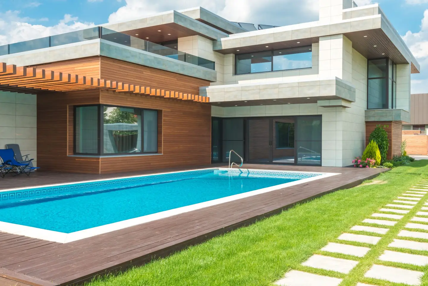 Swimming pool built in Colyton, NSW